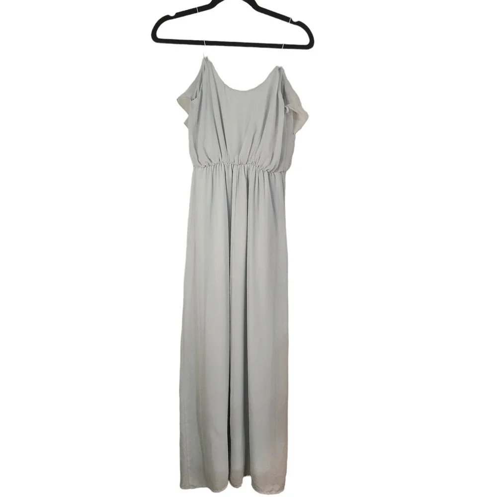 Amsale Nouvelle blue gown size xs